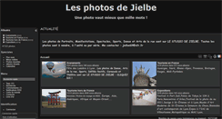 Desktop Screenshot of lesphotosdejielbe.fr