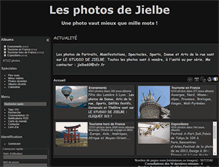 Tablet Screenshot of lesphotosdejielbe.fr